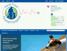 Tablet Screenshot of grandeprairieanimalhosp.com